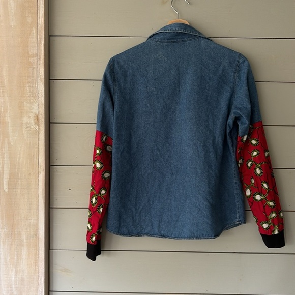 VINTAGE embellished denim shirt - Picture 4 of 4